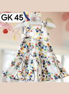 Multi Colour GURUKRUPA Girls Fancy Party Wear One Piece Kids Colllection GK-45